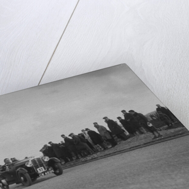 Wolseley Hornet of AL Watson competing in the Inter-Varsity Speed Trial, Eynsham, Oxfordshire, 1932 by Bill Brunell