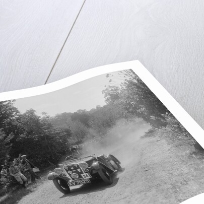 Singer Le Mans competing in the BOC Hill Climb, Chalfont St Peter, Buckinghamshire, 1932 by Bill Brunell