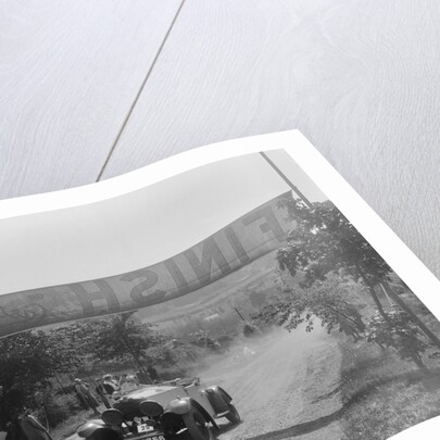 Invicta of D Munro at the finish of the BOC Hill Climb, Chalfont St Peter, Buckinghamshire, 1932 by Bill Brunell