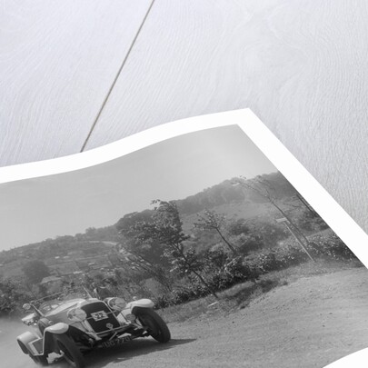 Vauxhall 30/98 of G Warburton, BOC Hill Climb, Chalfont St Peter, Buckinghamshire, 1932 by Bill Brunell