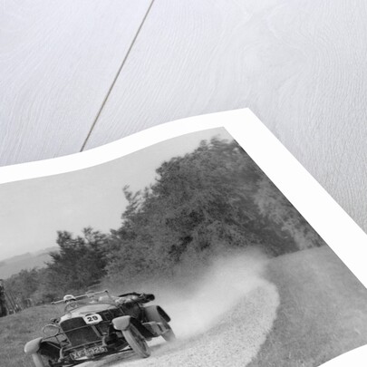 Vauxhall 30/98 known as Rouge et Noir competing in the Oxford Speed Trials, c1930 by Bill Brunell