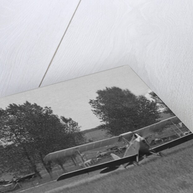 Aeroplane at the Oxford Speed Trials, c1930 by Bill Brunell