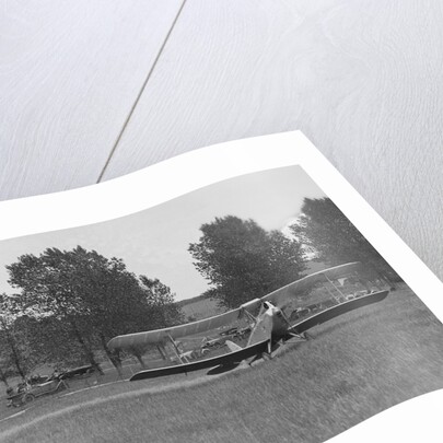 Aeroplane at the Oxford Speed Trials, c1930 by Bill Brunell