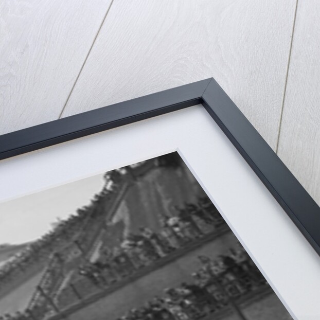 MG leaving the starting line in the Brighton Speed Trials, 1938 by Bill Brunell
