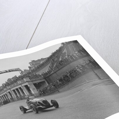 MG leaving the starting line in the Brighton Speed Trials, 1938 by Bill Brunell