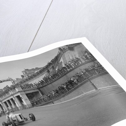 GN of Frazer-Nash leaving the starting line in the Brighton Speed Trials, 1938 by Bill Brunell