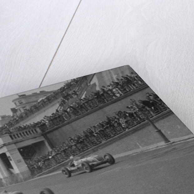 ERA of Earl Howe and Alta of CK Mortimer competing in the Brighton Speed Trials, 1938 by Bill Brunell