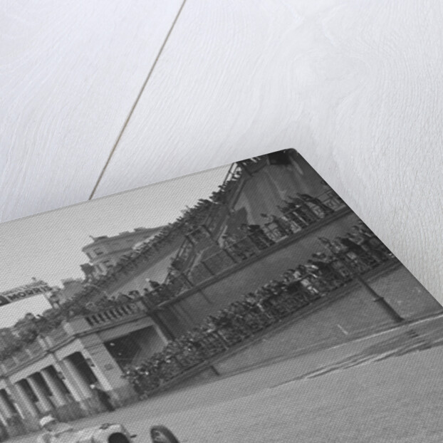 MG leaving the starting line in the Brighton Speed Trials, 1938 by Bill Brunell
