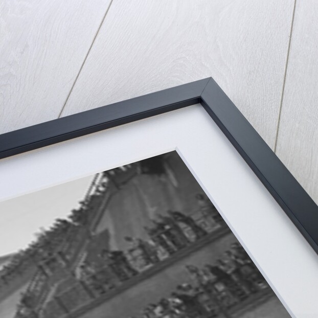 MG leaving the starting line in the Brighton Speed Trials, 1938 by Bill Brunell