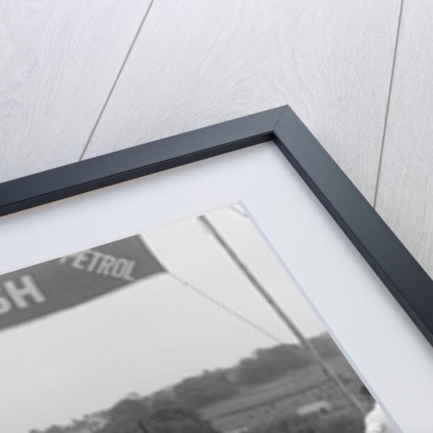 Star of AC Desch at the finish of the Middlesex County AC Hill Climb, c1930 by Bill Brunell