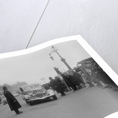 Ford V8 of K Hutchison at the RAC Rally, 1935 by Bill Brunell