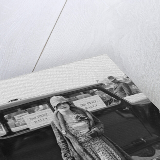 Miss RH Boyle with her Arrol-Aster 17-50 at the Southport Rally, 1928 by Bill Brunell