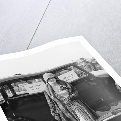 Miss RH Boyle with her Arrol-Aster 17-50 at the Southport Rally, 1928 by Bill Brunell