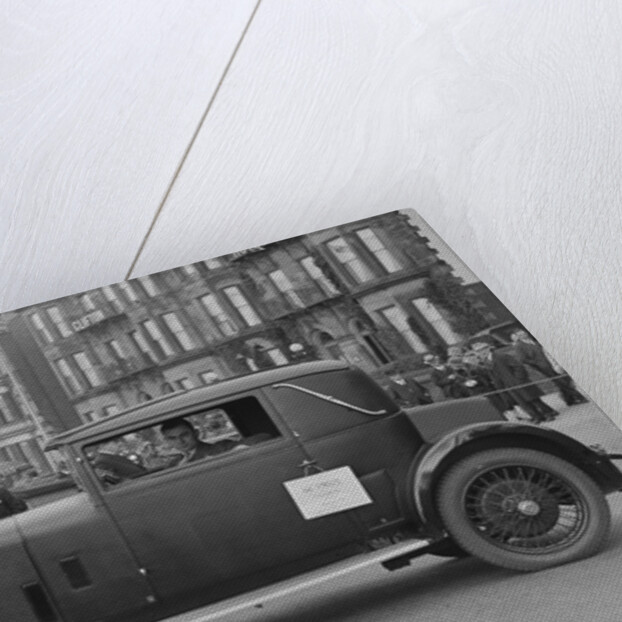 Talbot 14-45 sportsman's coupe of RG Roberts at the Southport Rally, 1928 by Bill Brunell