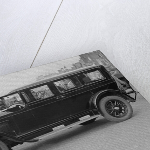 Willys-Knight car at the Southport Rally, 1928 by Bill Brunell