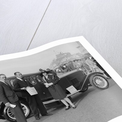 Riley Monaco saloon at the Southport Rally, 1928 by Bill Brunell