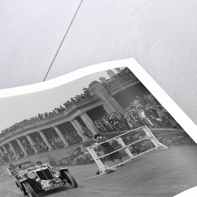 MG of JH Spencer competing in the Blackpool Rally, 1936 by Bill Brunell