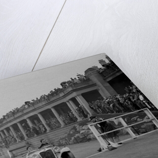 Singer of DE Harris competing in the Blackpool Rally, 1936 by Bill Brunell