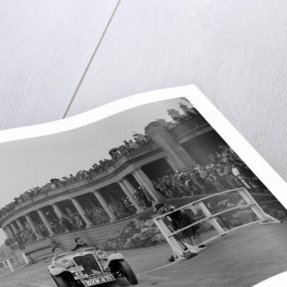 Singer of DE Harris competing in the Blackpool Rally, 1936 by Bill Brunell
