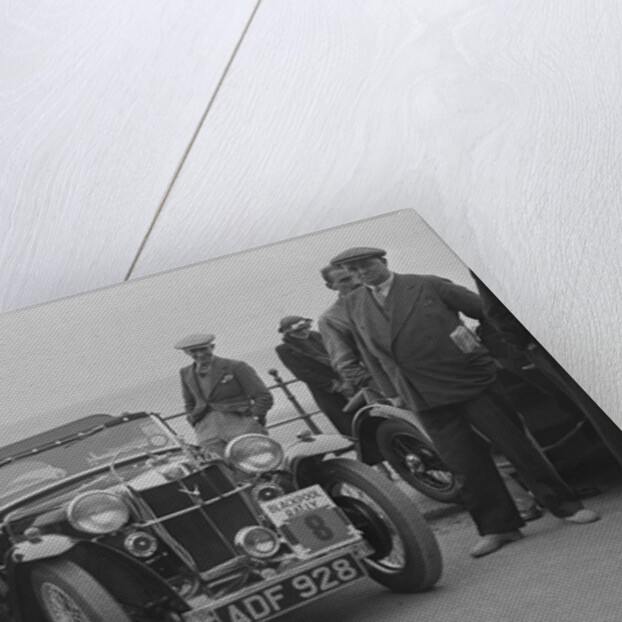 MG PA of PA Rippon at the Blackpool Rally, 1936 by Bill Brunell