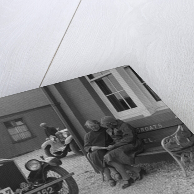 Wolseley Hornet of Morna Vaughan, B&HMC Brighton Motor Rally, John O'Groats, Scotland, 1930 by Bill Brunell