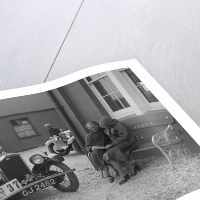 Wolseley Hornet of Morna Vaughan, B&HMC Brighton Motor Rally, John O'Groats, Scotland, 1930 by Bill Brunell