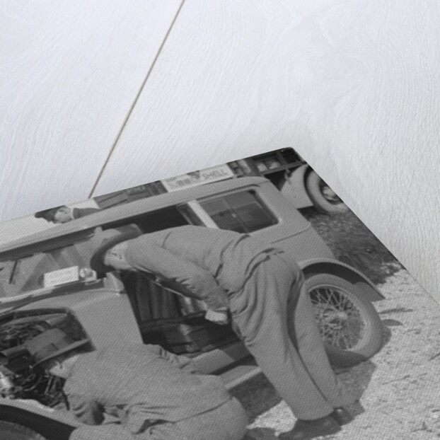 Wolseley Hornet at the B&HMC Brighton Motor Rally, 1930 by Bill Brunell