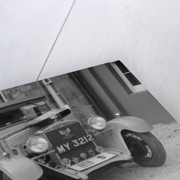 Bianchi saloon of Kitty Brunell at the B&HMC Brighton Motor Rally, 1930 by Bill Brunell