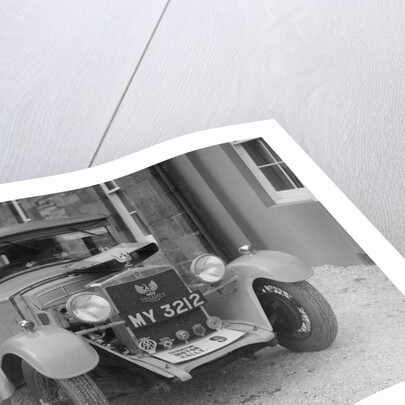 Bianchi saloon of Kitty Brunell at the B&HMC Brighton Motor Rally, 1930 by Bill Brunell