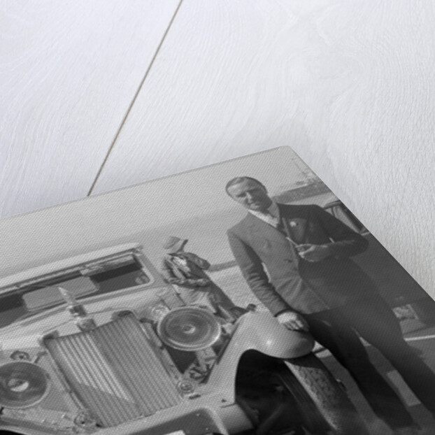 MG 18/80 of Mrs R Gough at the B&HMC Brighton Motor Rally, 1930 by Bill Brunell