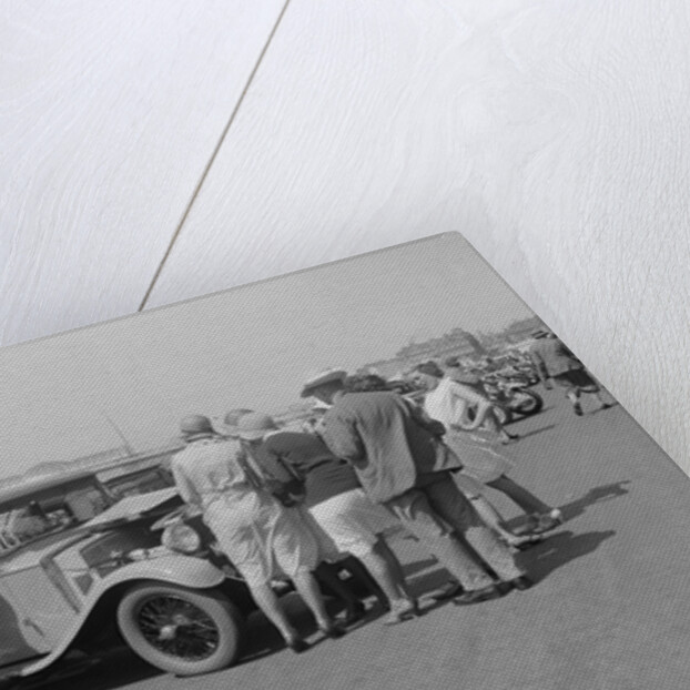 Bianchi saloon of Kitty Brunell at the B&HMC Brighton Motor Rally, Brighton, Sussex, 1930 by Bill Brunell