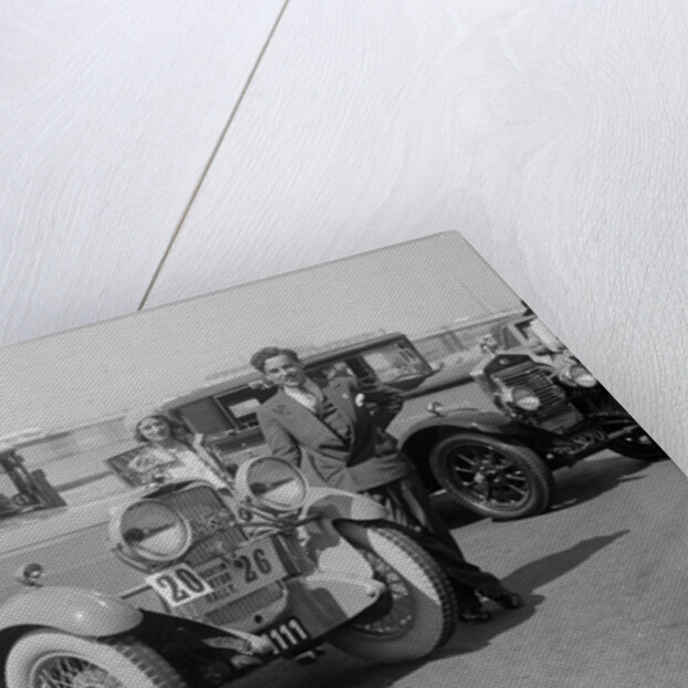 Alvis of Henken Widengren at the B&HMC Brighton Motor Rally, Brighton, Sussex, 1930 by Bill Brunell