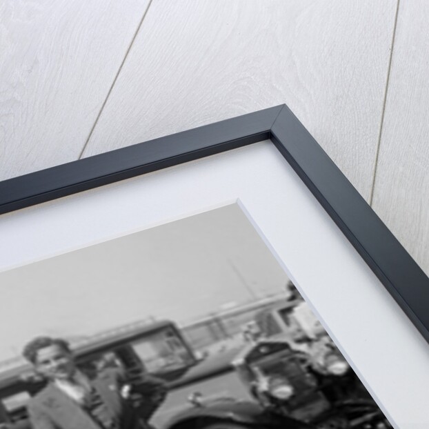 Alvis of Henken Widengren at the B&HMC Brighton Motor Rally, Brighton, Sussex, 1930 by Bill Brunell