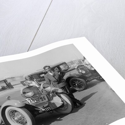 Alvis of Henken Widengren at the B&HMC Brighton Motor Rally, Brighton, Sussex, 1930 by Bill Brunell