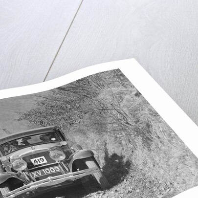 Gardner of HH Vaughan-Knight competing in the MCC Lands End Trial, Beggars Roost, Devon, 1929 by Bill Brunell