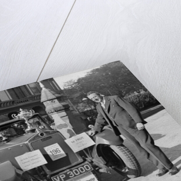 Lanchester Straight Eight of A Millership at the Southport Rally, 1928 by Bill Brunell