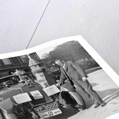 Lanchester Straight Eight of A Millership at the Southport Rally, 1928 by Bill Brunell