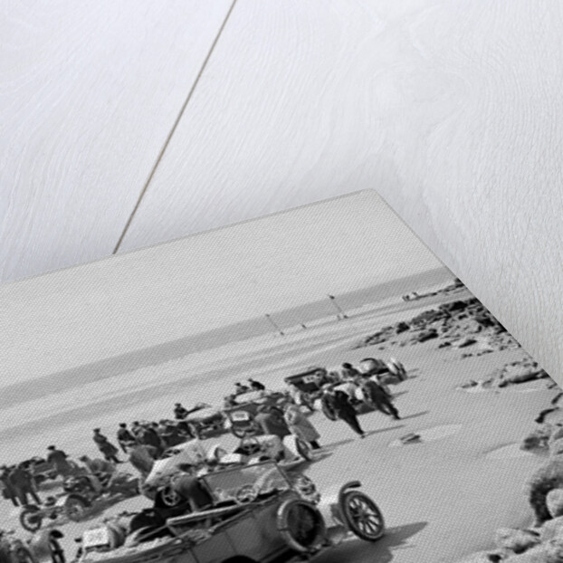 Cars at Porthcawl Speed Trials, Wales, early 1920s by Bill Brunell