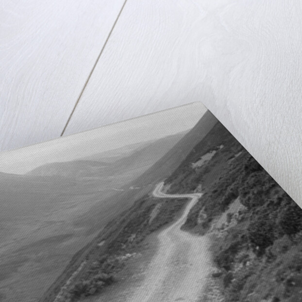 Kitty Brunell with a Vauxhall, Cwm Hirnant, Bala, Gwynedd, Wales, c1930s by Bill Brunell