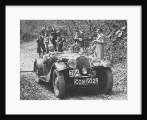 1937 Morgan in the MCC Land's End Trial by Anonymous