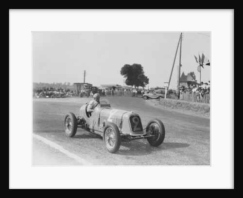 Étancelin in his Maserati at the Dieppe Grand Prix, France, 22 July 1934 by Unknown