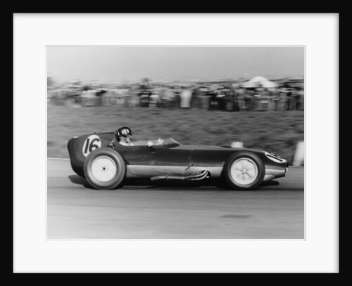 Graham Hill in a Lotus Climax, Aintree 200, Liverpool, 18 April 1959 by Maxwell Boyd