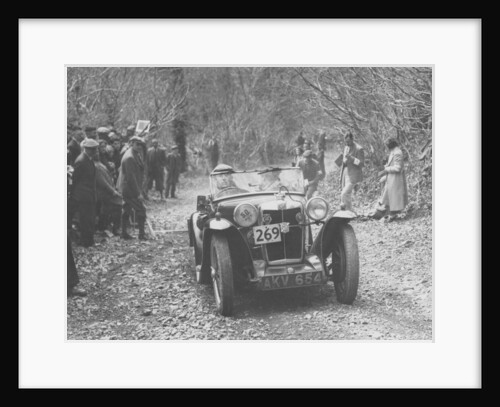 1935 MG PA Midget on the MCC Land's End Trial by Anonymous