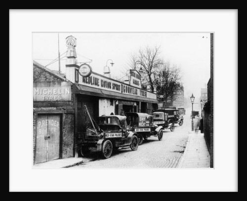 Daimler breakdown trucks, early 1920s by Unknown
