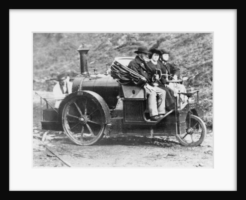 Rickett's steam carriage, 1860 by Unknown