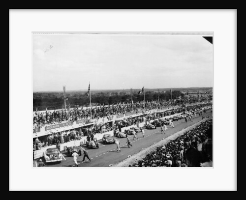 Start of the Le Mans Race, France, 1950 by Unknown