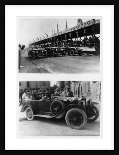 The Targa Abruzzo Race, Pescara, Italy, 1926 by Unknown