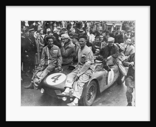 The victorious Ferrari of Froilan Gonzalez and Maurice Trintignant, Le Mans 24 hours, France, 1954 by Unknown