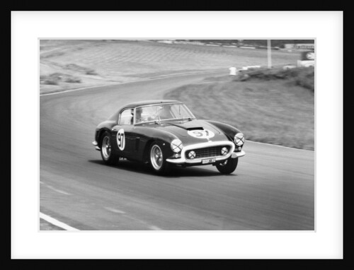 Mike Parkes driving a Ferrari by Anonymous