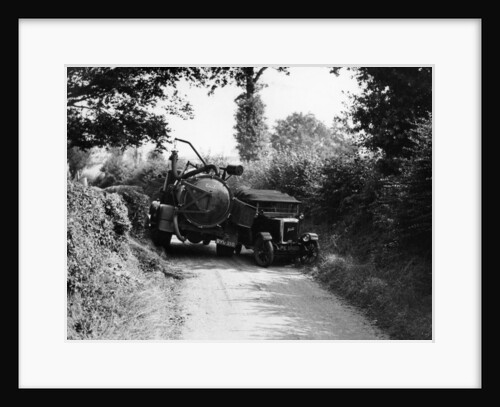 Bedford truck with Jowett, 1920s by Unknown